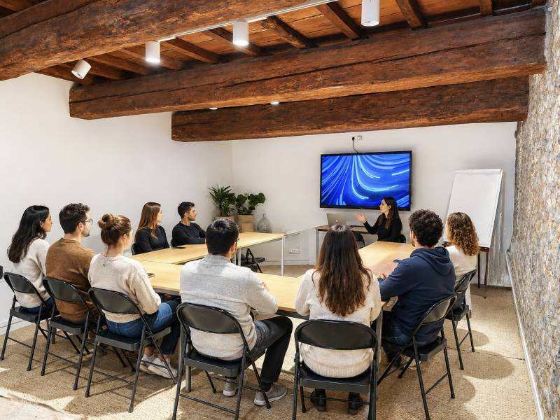 Réunissez vos équipes dans un cadre privilégié : salle de réunion, hébergement et pause café réunis dans notre formule séminaire clé en main.