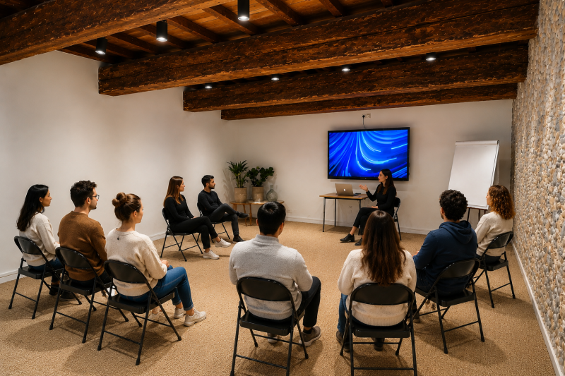 Le lieu idéal pour vos réunions, formations et ateliers au centre de la ville de Sète